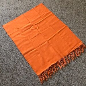 Orange color scarf